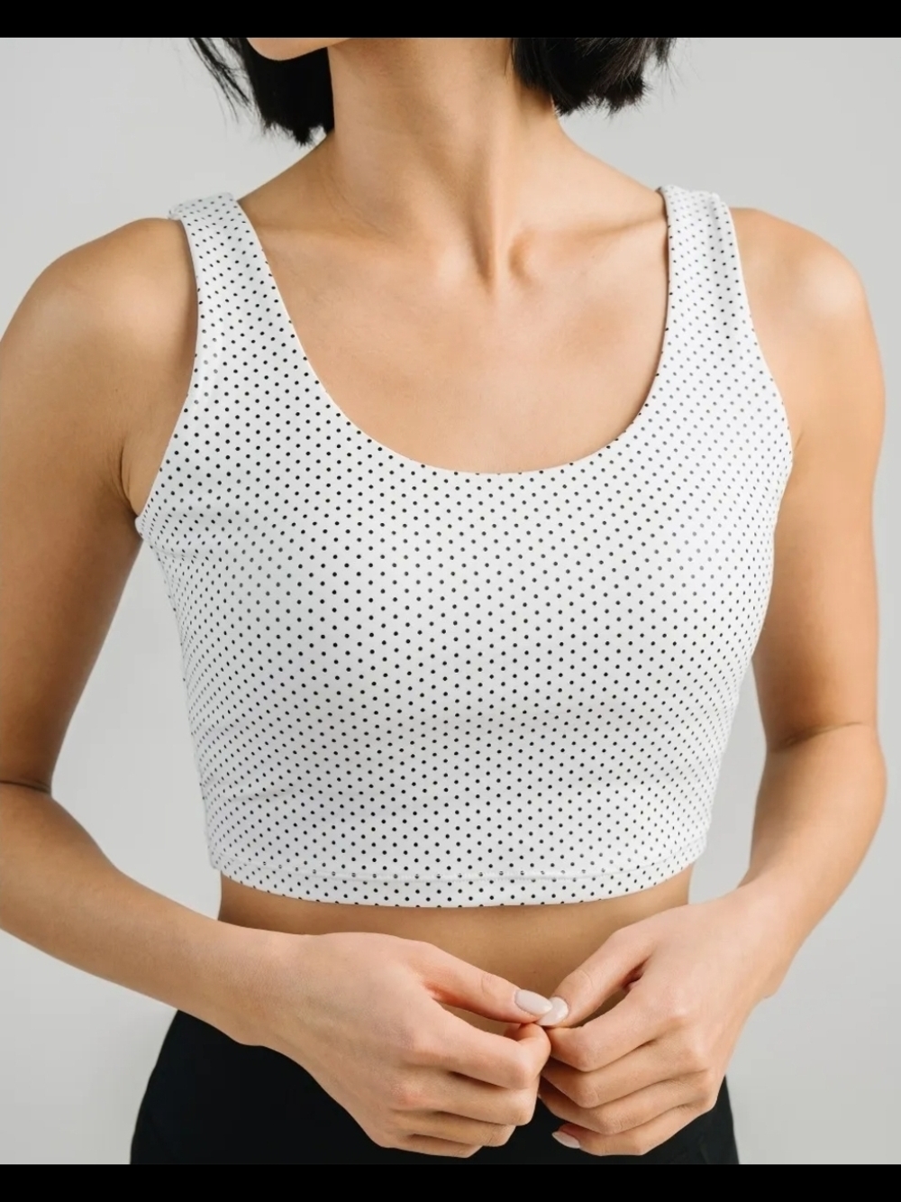 ZYIA White Dot Girls Night Out Bra